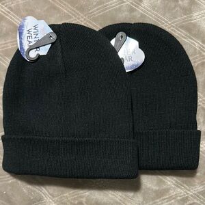 3-2 set Pak Black, Blue & Green & Gray Knit Beanie Set.$30 per set or all 6 $55
